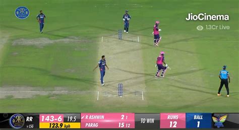 Rahul Sharma On Twitter On The Last Ball Of The Innings Ashwin Hits