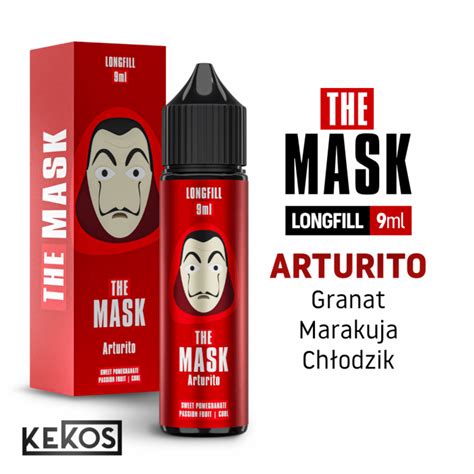 Longfill The Mask 9 60ml Arturito Lokalny Vape Shop