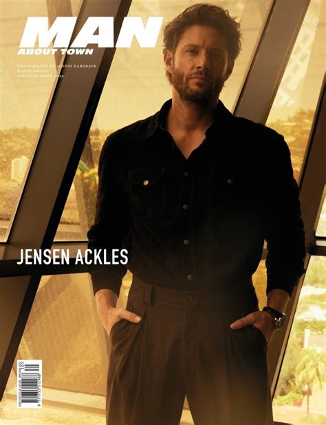 Jensen Ackles 2022 Cover Photoshoot Man About Town