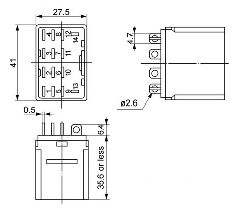 Pdt Electromagnetic Relay