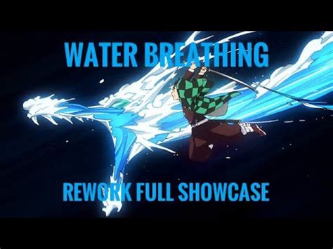 Water Breathing Rework Full Showcase Demon Slayer Burning Ashes