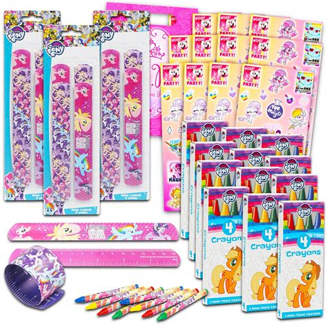 Buy MLP Party Favors Birthday Set ~ Bundle with MLP Slap Bracelets ...