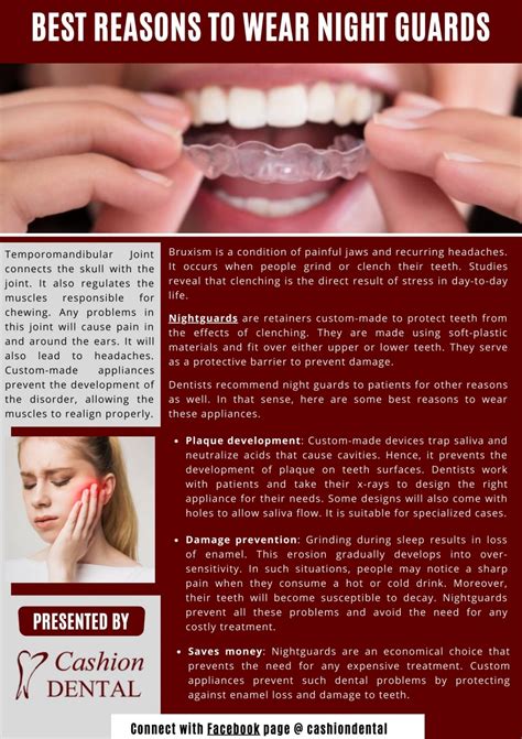 Best Reasons to Wear Night Guards