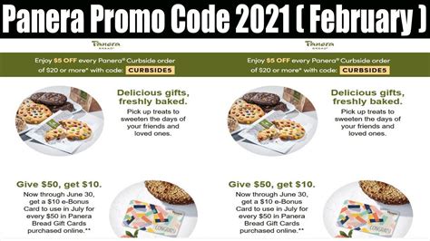 Panera Subscription Promo Code