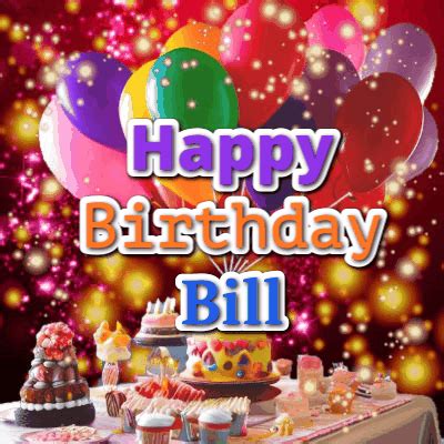 Happy Birthday Bill GIF 64