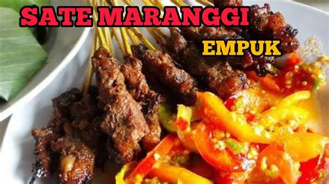 Resep Sate Maranggi Teflon Super Empuk Dengan Kecap Dan Sambalnya Youtube