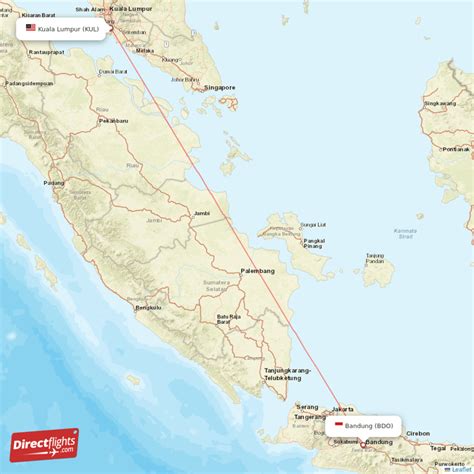 Direct Flights From Bandung To Kuala Lumpur BDO To KUL Non Stop