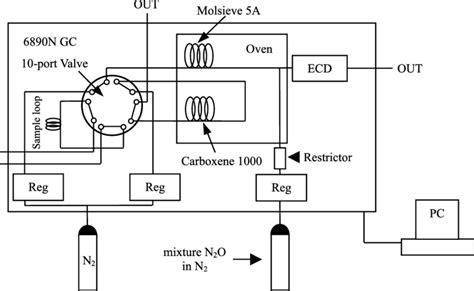 Schematic Diagram Of Gc Detection System For Hydrogen Based On μ Ecd