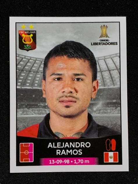 Panini Conmebol Copa Libertadores Sticker Alejandro Ramos