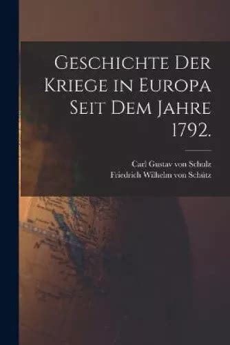 GESCHICHTE DER KRIEGE In Europa Seit Dem Jahre 1792 German EUR 65 69