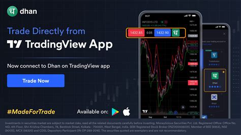 Now Live Trade Directly On Dhan From TradingView Mobile Apps Product