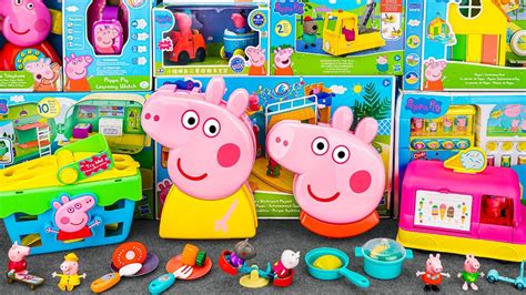 91 Minutes Satisfying With Unboxing Cute Peppa Pig Kitchen Playset