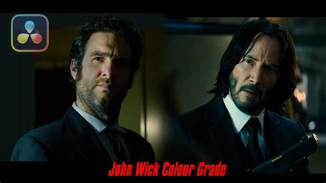 Recreating The John Wick Colour Grade In Davinci Resolve Youtube