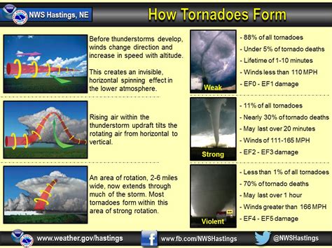 How do tornadoes form? Learn what percentage of all tornadoes are ...