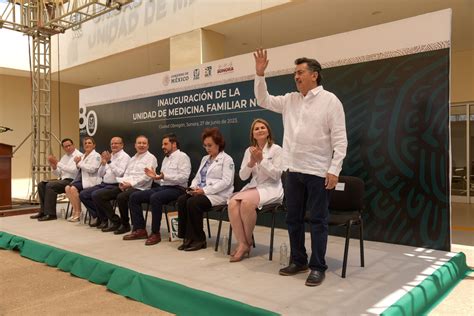 Participa Lamarque Cano En Inauguraci N De La Unidad De Medicina