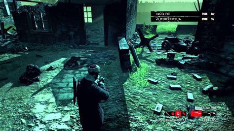 Zombie army trilogy stream mission coop a 2 en difficulté sniper élite