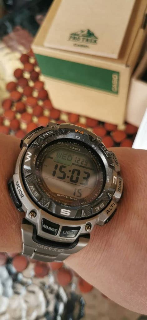 ZEGAREK CASIO PROTREK PRG 240T 7ER TYTAN SOLAR 11621596764