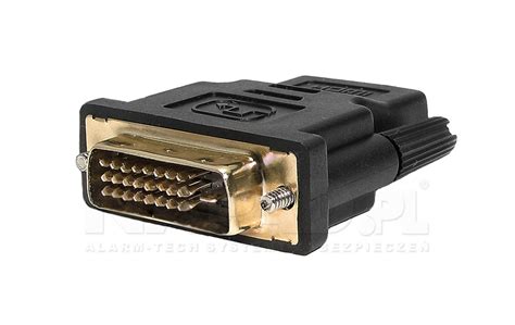 Gniazdo HDMI wtyk DVI przejściówka DVI HDMI sklep NAPAD PL