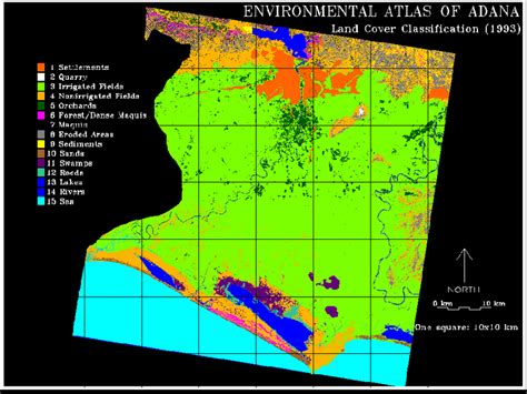 Land Cover Classification For From Landsat Tm Satellite Image