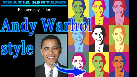 Tecnica Per Creare Un Ritratto Pop Art Stile Andy Warhol In Photoshop E