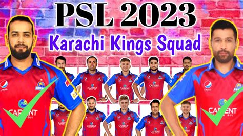 Psl 2023 Karachi Kings Squad Karachi Kings Squad For Psl 8 Kk Squad