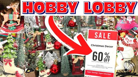 HOBBY LOBBY 60 OFF NEW CHRISTMAS DECOR UNHEARD OF MARKDOWNS ON