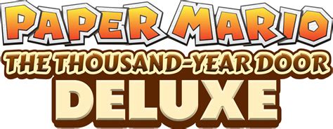 Paper Mario The Thousand Year Door Deluxe logo by OliCrack on DeviantArt