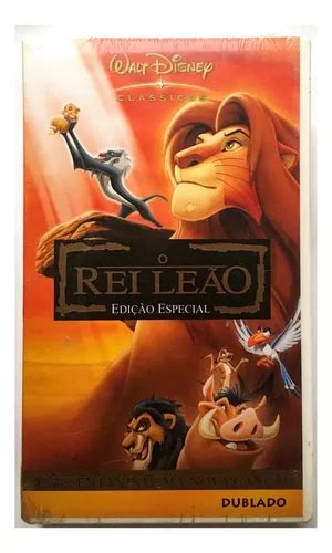 Vhs O Rei Leão Walt Disney Classicos Lacrado MercadoLivre