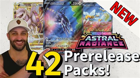 Packs Of Astral Radiance Pre Release Build Battle Kit Opening