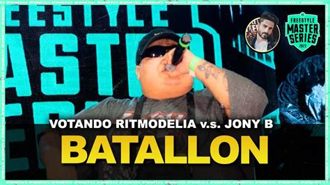 BATALLON Votando RITMODELIA Vs JONY B FMS Caribe Jornada 2 YouTube