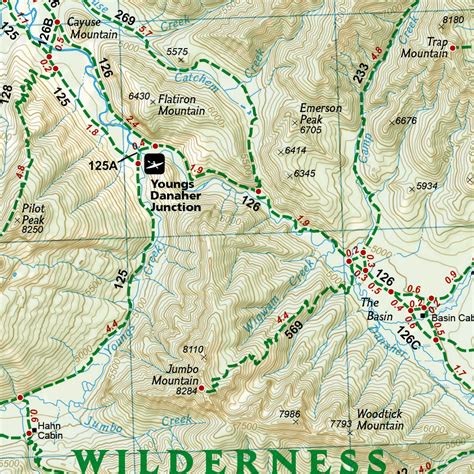 Bob Marshall Wilderness Map