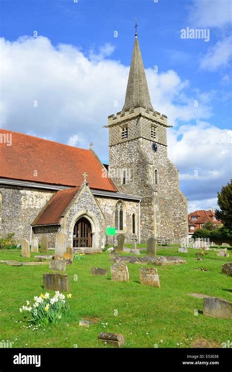 Stpeters Parish Church Burnham Buckinghamshire England United