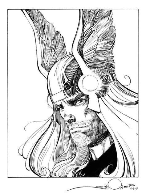 Walt Simonson Thor Comic Book Artists Comic Book Characters Comic