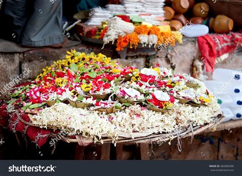 puja flowers aarti ritual puja flowers stock photo  shutterstock