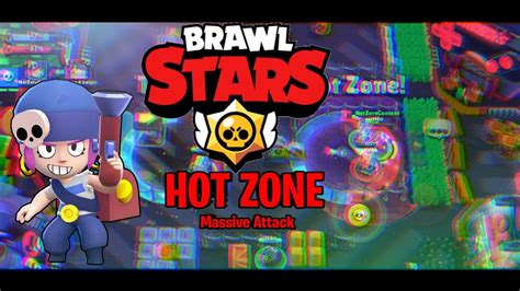 BRAWL STAR HOT ZONE GAMEPLAY YouTube