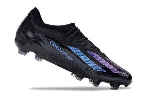 Shop The New Adidas X Crazyfast 1 FG Nightstrike Core Black Black