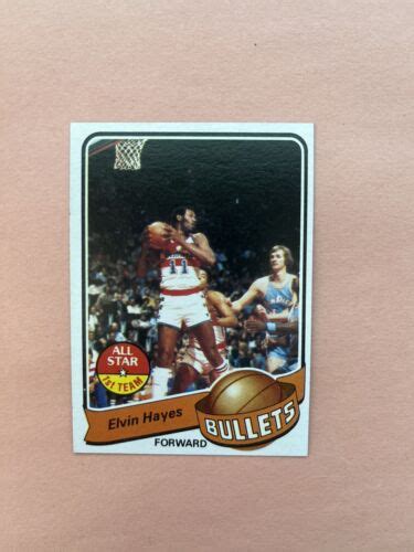 1979 80 Topps 90 Washington Bullets Elvin Hayes NRMT CONDITION EBay