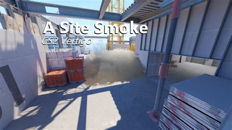 The Only Smoke You Need To Take A Site On Vertigo In CS2 YouTube