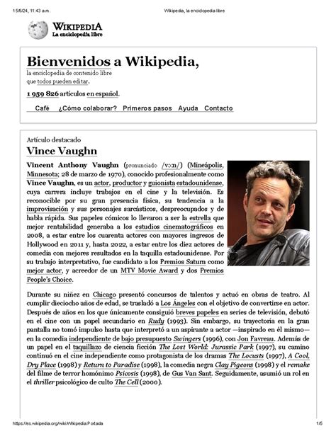 Wikipedia La Enciclopedia Libre Bienvenidos A Wikipedia La