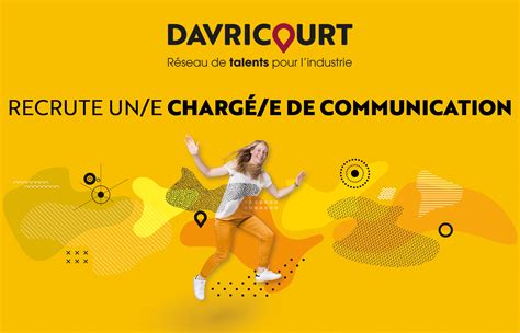 Chargé e de communication Levallois Perret DAVRICOURT