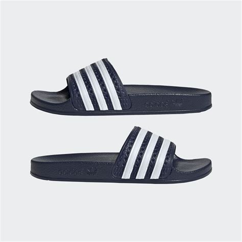 Kids Shoes - adilette Slides - Blue | adidas Egypt