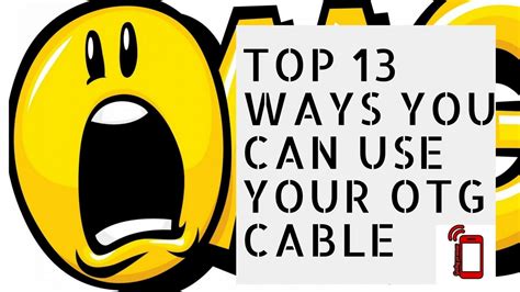 Top 13 Ways To Use Your Otg Cable That Will Blow Your Mind Youtube