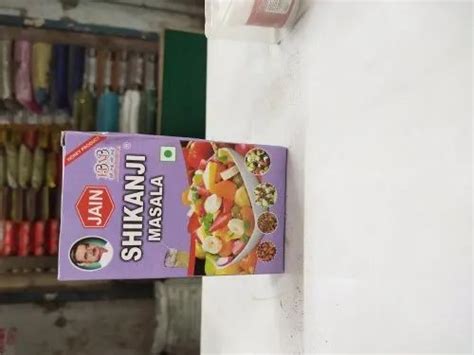 Jain Shikanji Masala Packaging Size G Packaging Type Box At