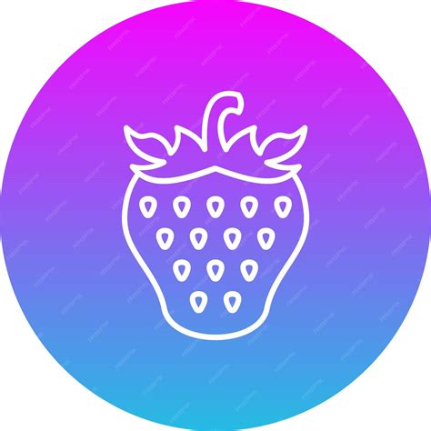 Premium Vector Strawberry Icon