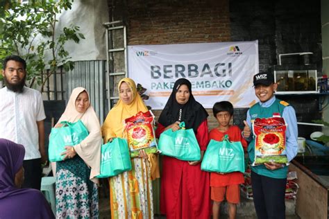 Berbagi Bahagia Ramadhan Laznas Wiz Kolaborasi Dengan Bank Mega