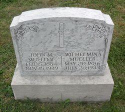 Wilhelmina Minnie Leonard Mueller M Morial Find A Grave