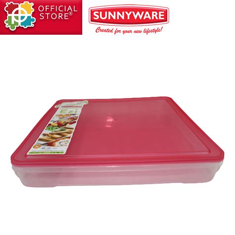 Sunnyware L Ezi Square Food Saver Flat Food Keeper