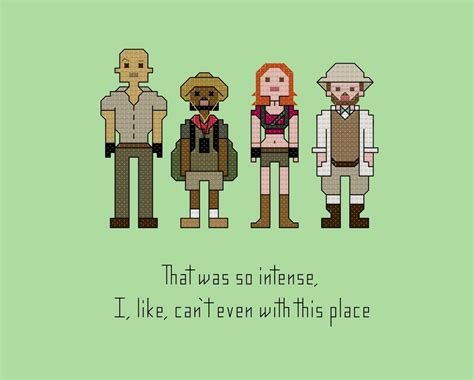 Parody Jumanji Cross Stitch Pattern Digital Download INSTANT DOWNLOAD ...