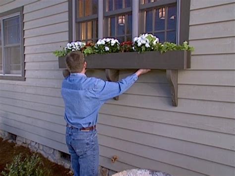 How To Build A Window Box Planter How Tos DIY