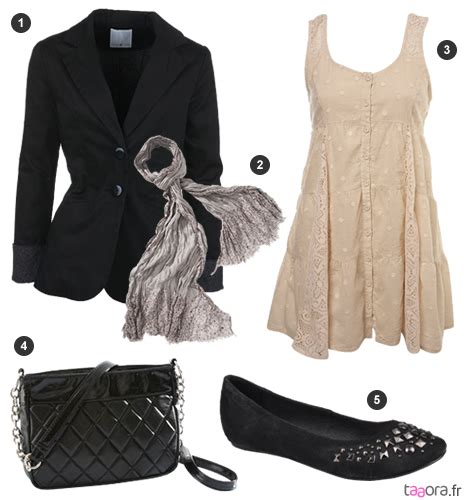 Idée de look avec une robe nude Taaora Blog Mode Tendances Looks